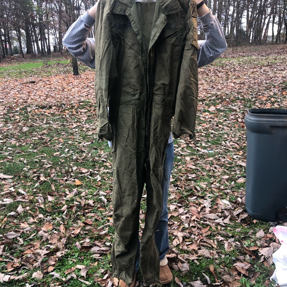 Army jump suit